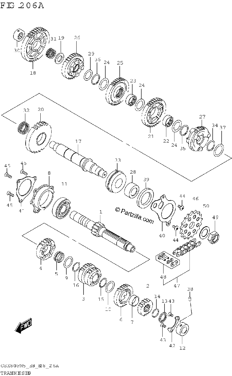 Diagrama de TRANSMISSION