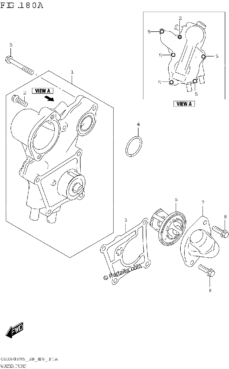 Diagrama de WATER PUMP