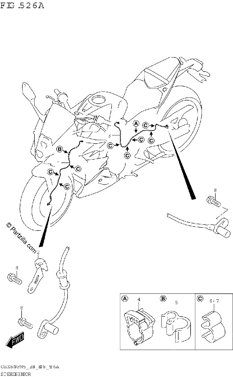 Diagrama de SPEED SENSOR
