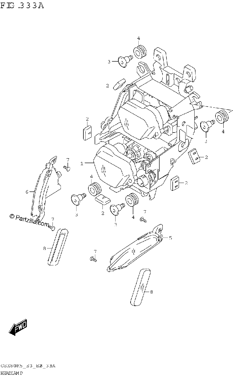 Diagrama de HEADLAMP