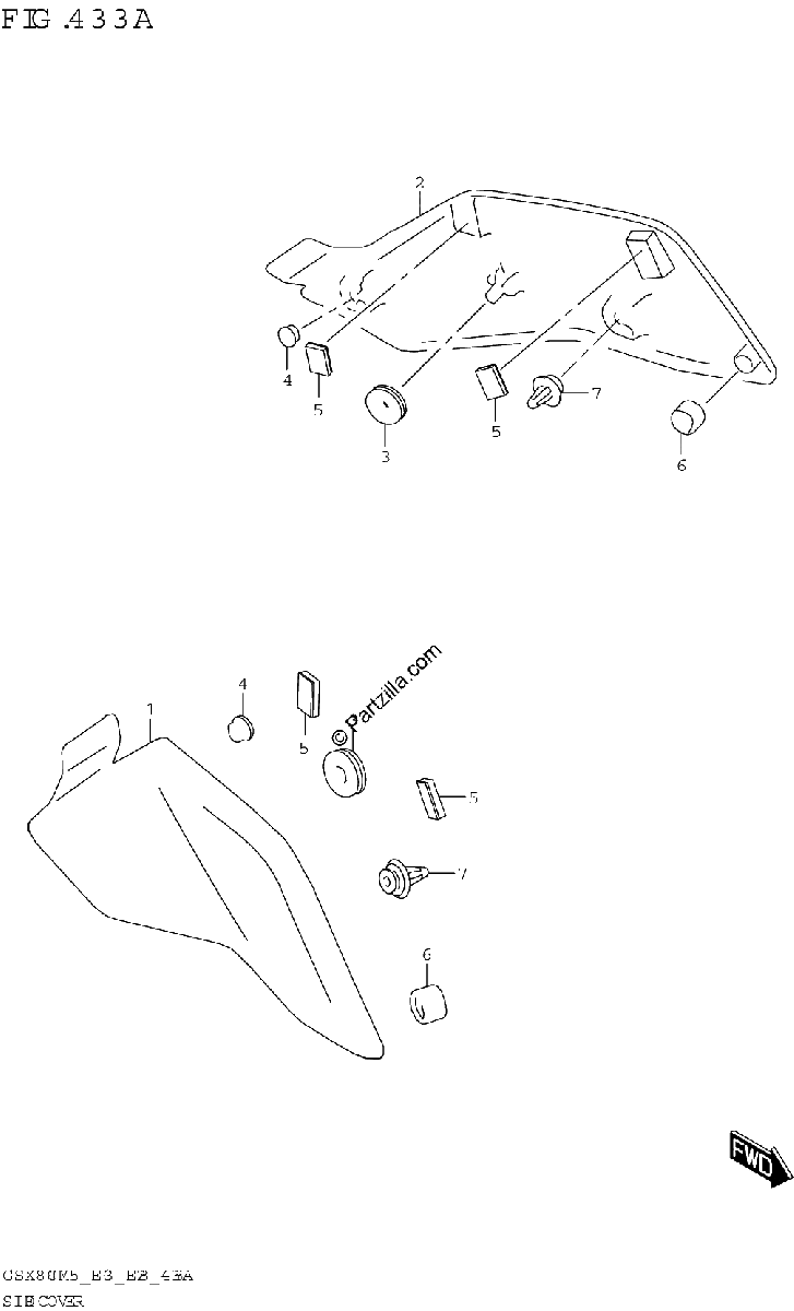 Diagrama de SIDE COVER