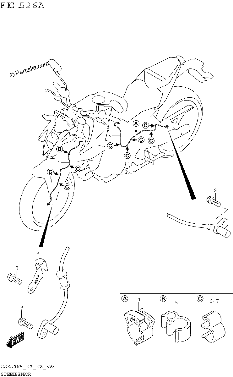 Diagrama de SPEED SENSOR
