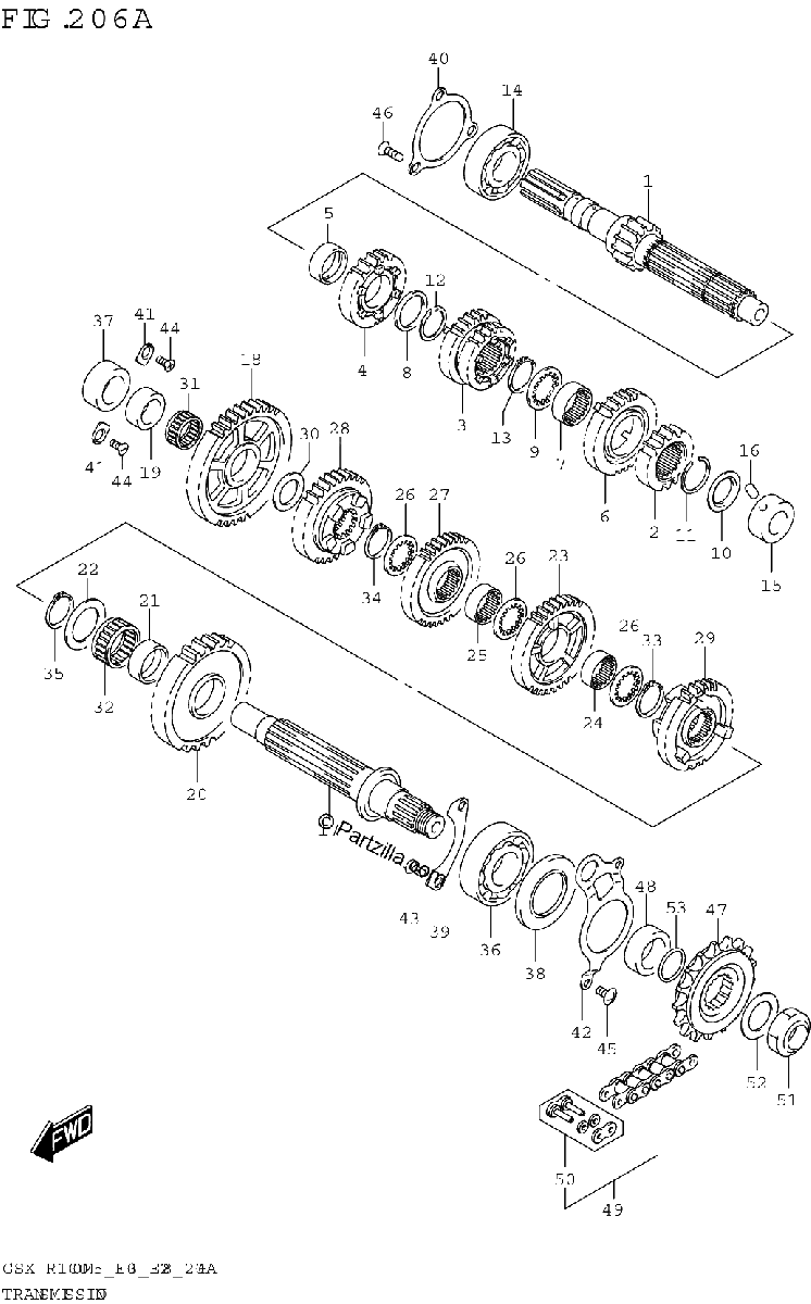 Diagrama de TRANSMISSION