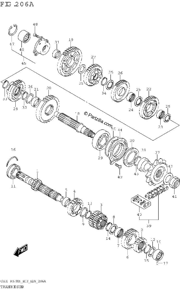 Diagrama de TRANSMISSION