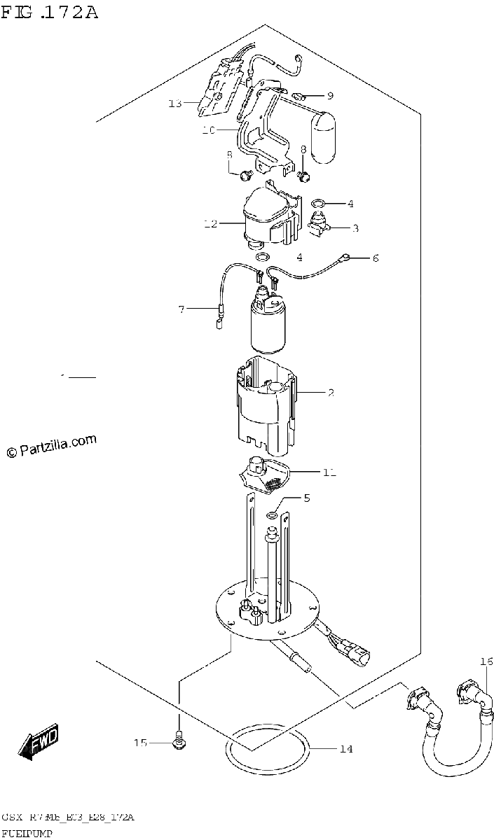 Diagrama de FUEL PUMP