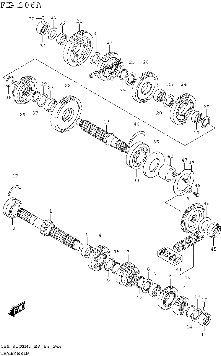 Diagrama de TRANSMISSION