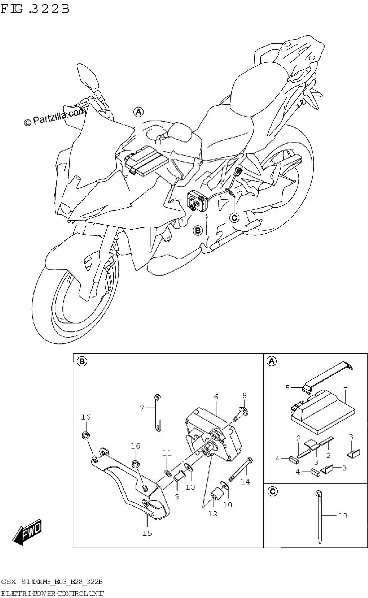 Diagrama de ELECTRIC POWER CONTROL UNIT E33