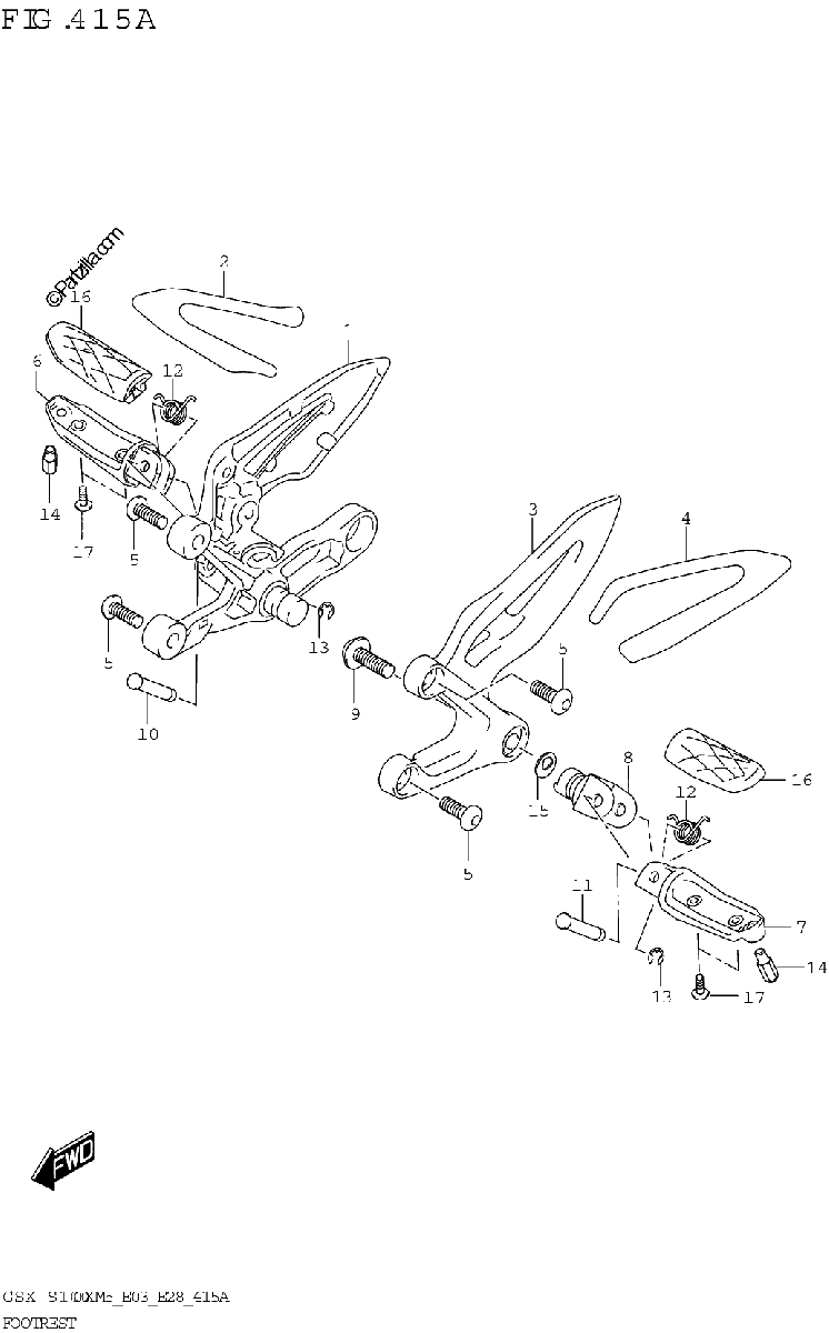 Diagrama de FOOTREST