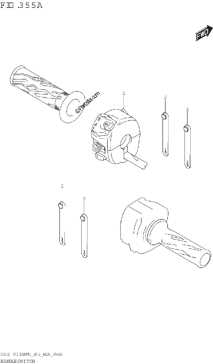 Diagrama de HANDLE SWITCH