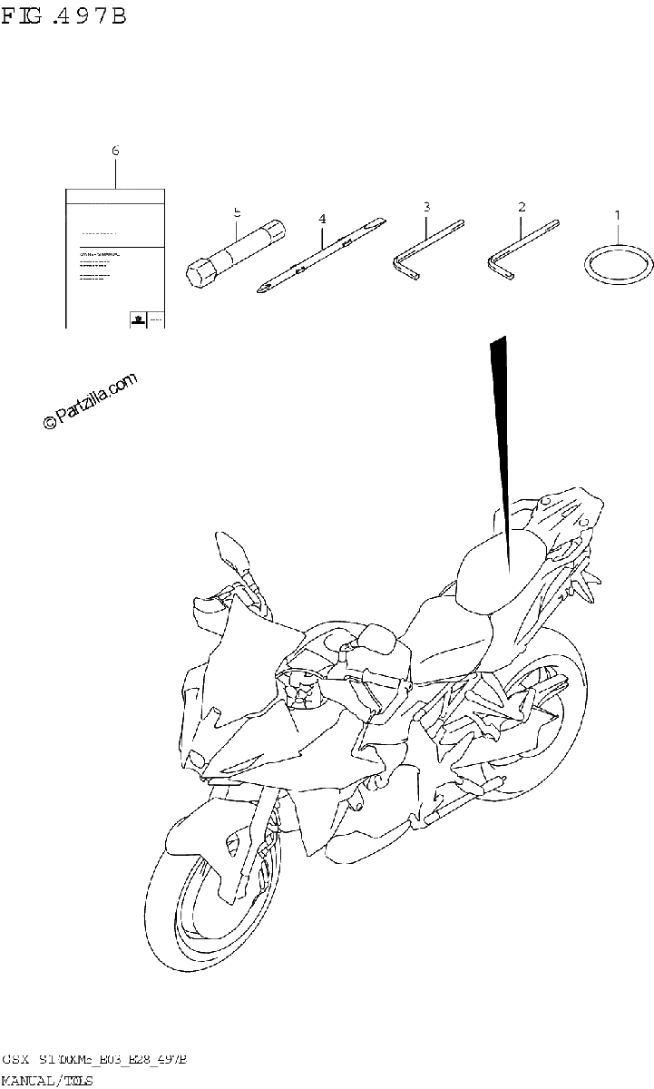 Diagrama de MANUAL TOOLS E03 E33