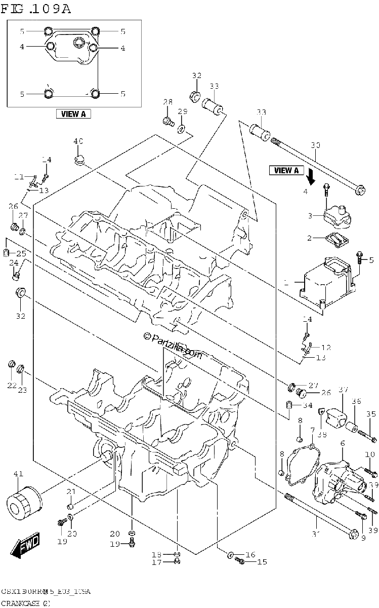 Diagrama de CRANKCASE 2