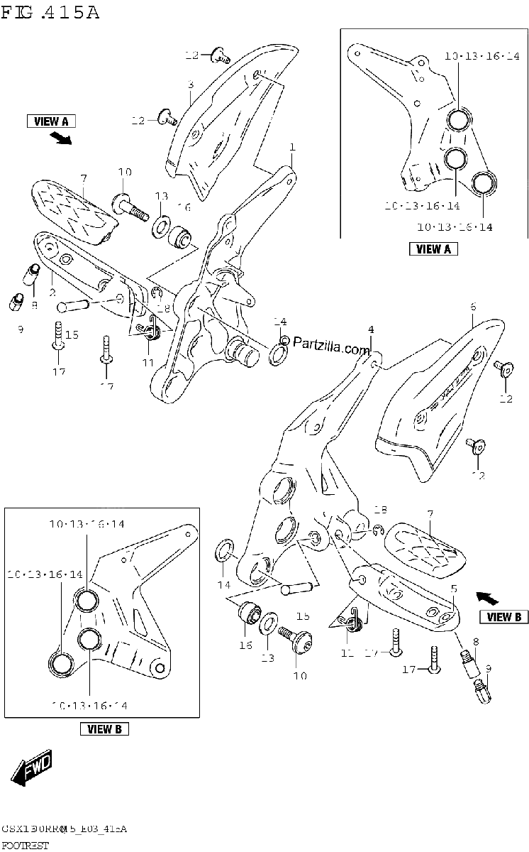 Diagrama de FOOTREST
