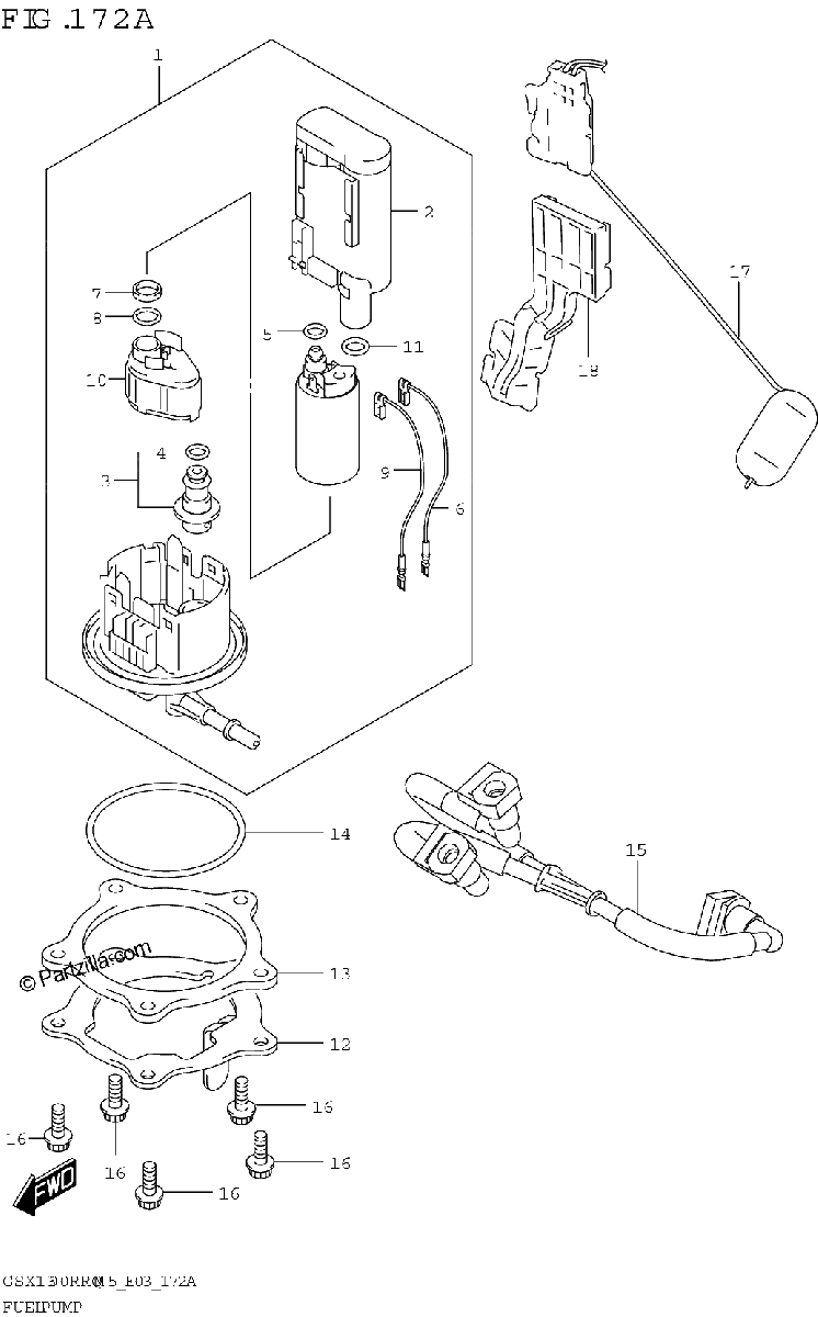 Diagrama de FUEL PUMP