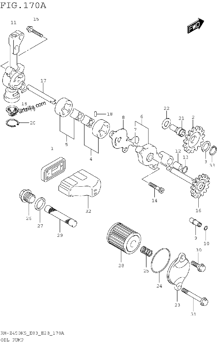 Diagrama de OIL PUMP