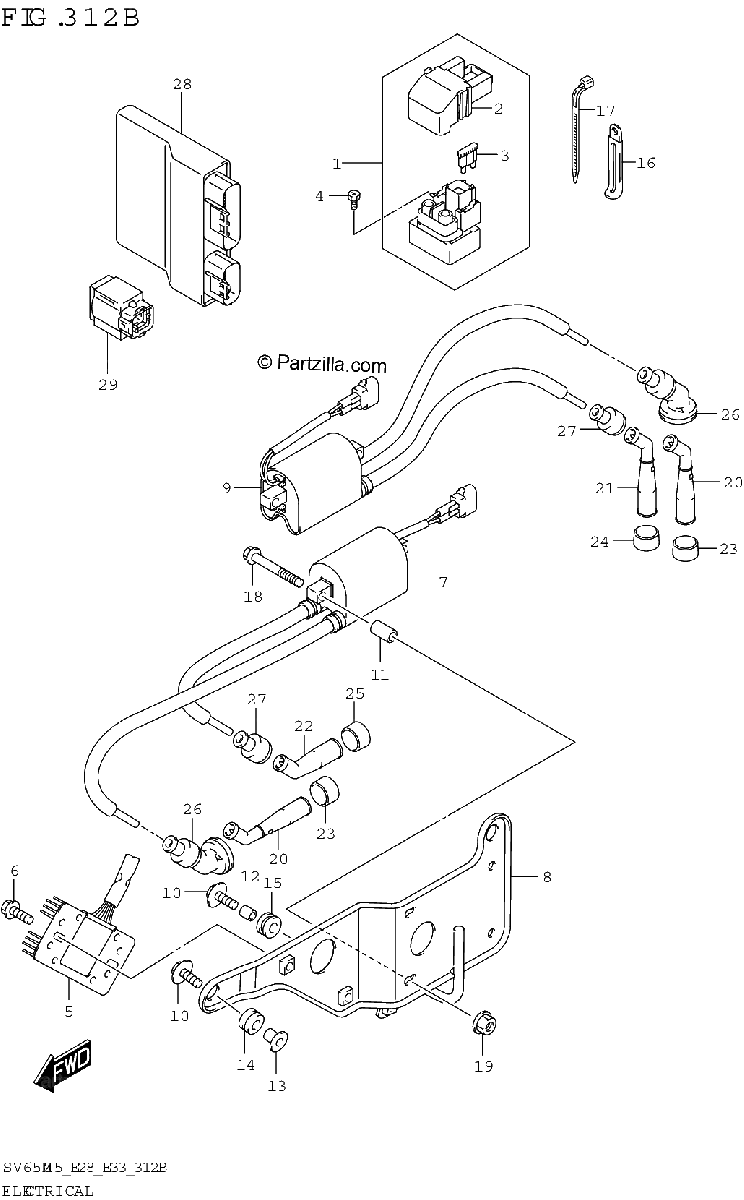 Diagrama de ELECTRICAL E33
