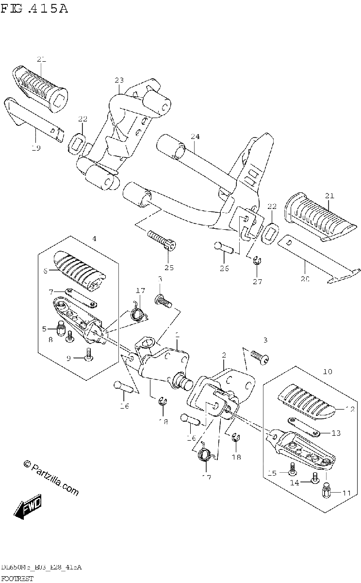Diagrama de FOOTREST