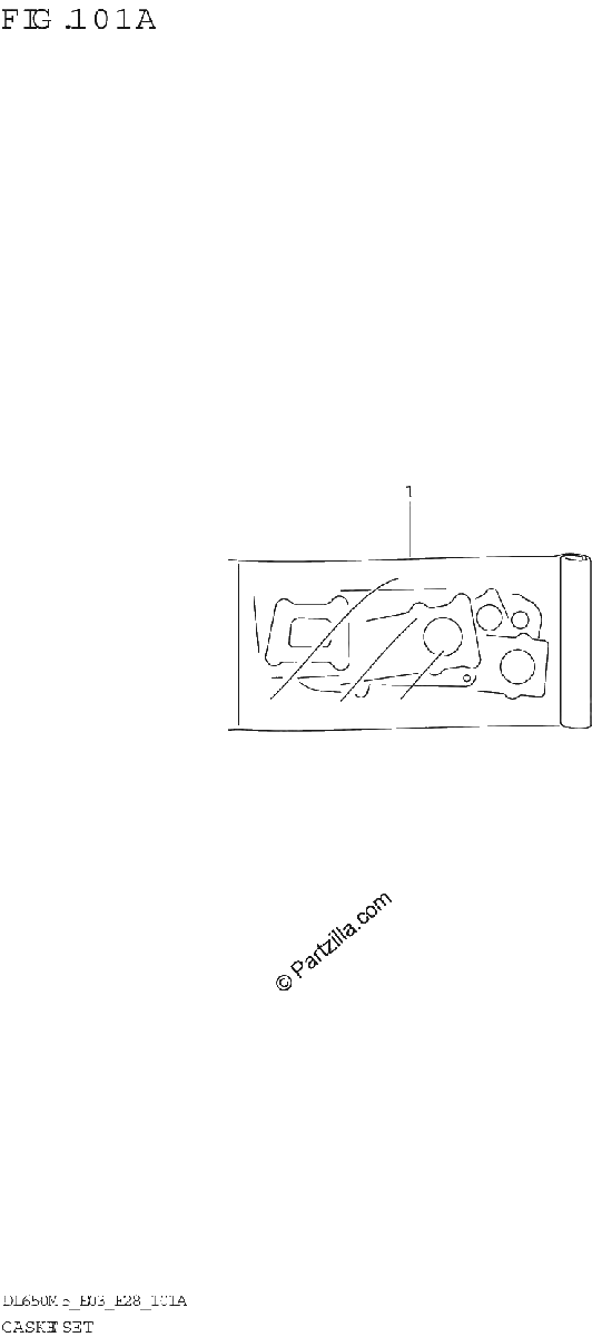 Diagrama de GASKET SET