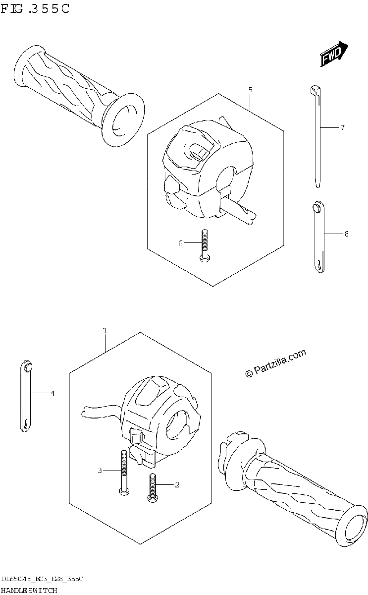 Diagrama de HANDLE SWITCH