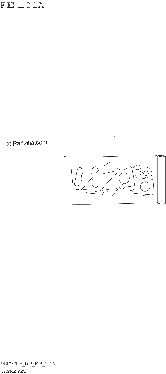 Diagrama de GASKET SET
