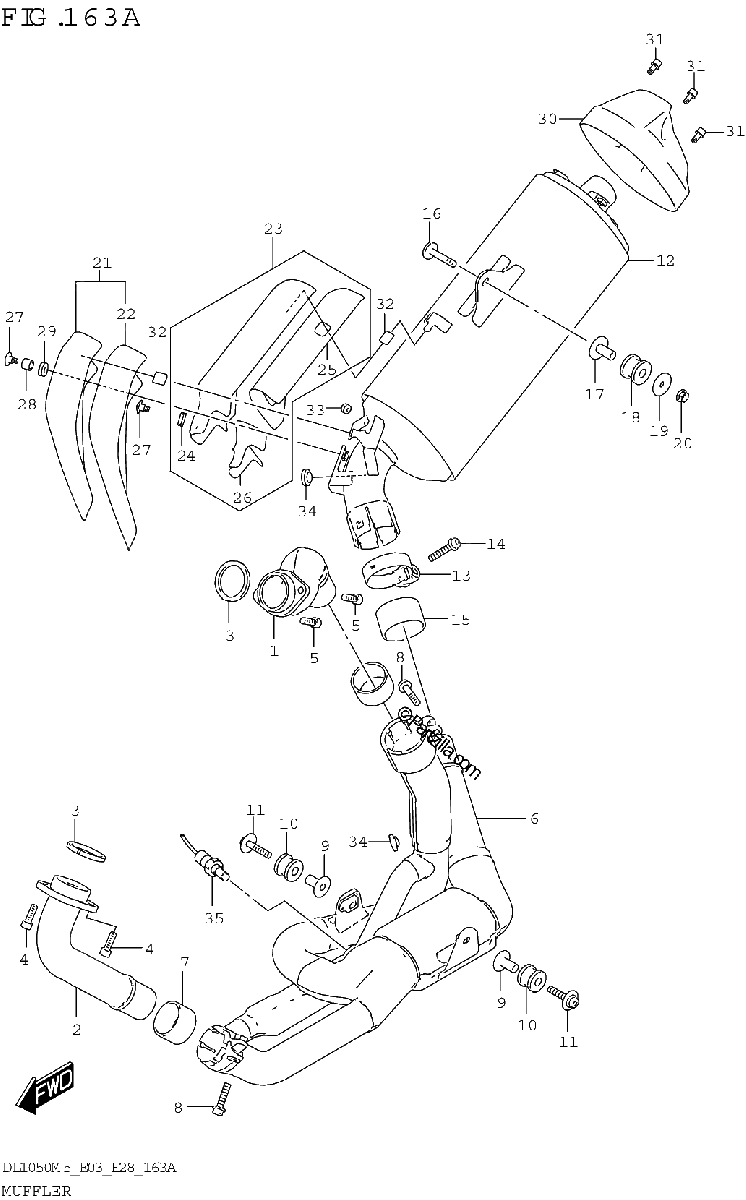 Diagrama de MUFFLER