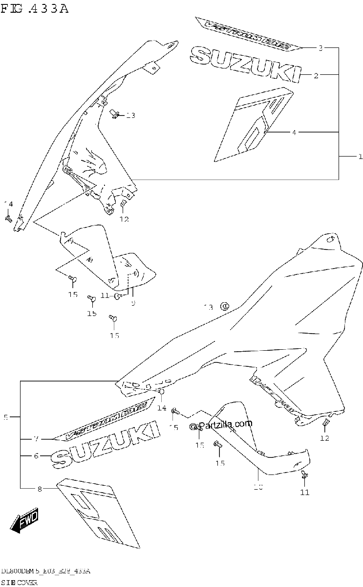 Diagrama de SIDE COVER