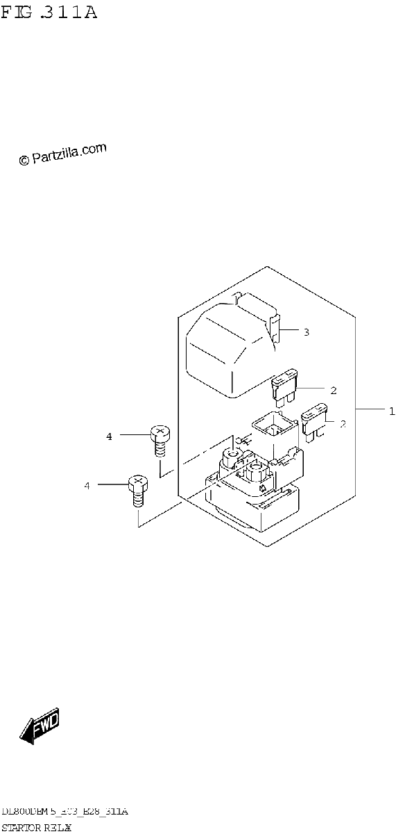 Diagrama de STARTOR RELAY