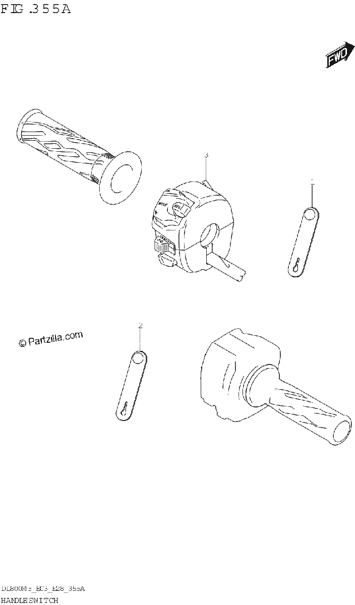 Diagrama de HANDLE SWITCH