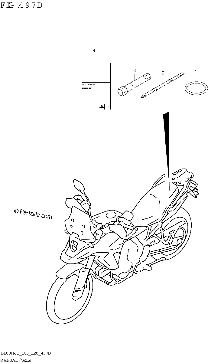 Diagrama de MANUAL TOOLS E28