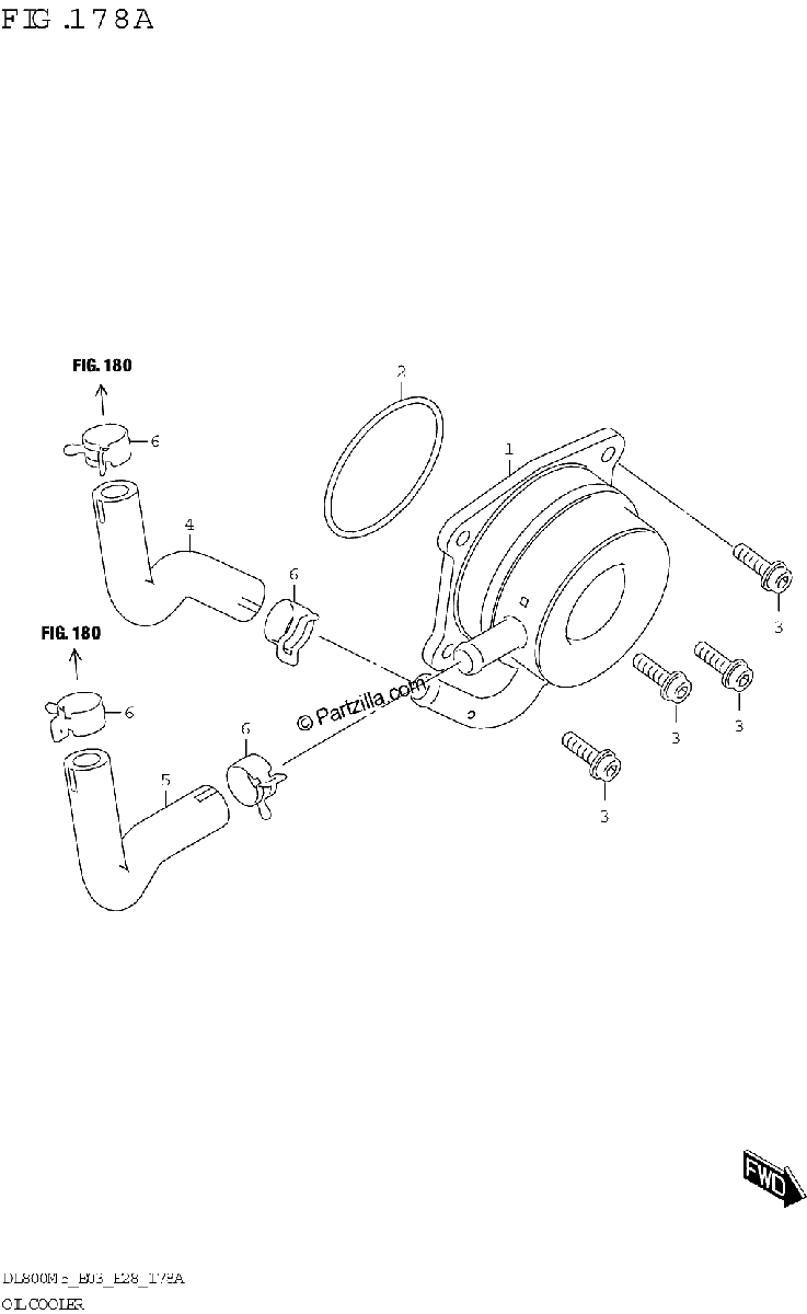 Diagrama de OIL COOLER