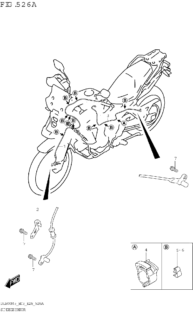 Diagrama de SPEED SENSOR