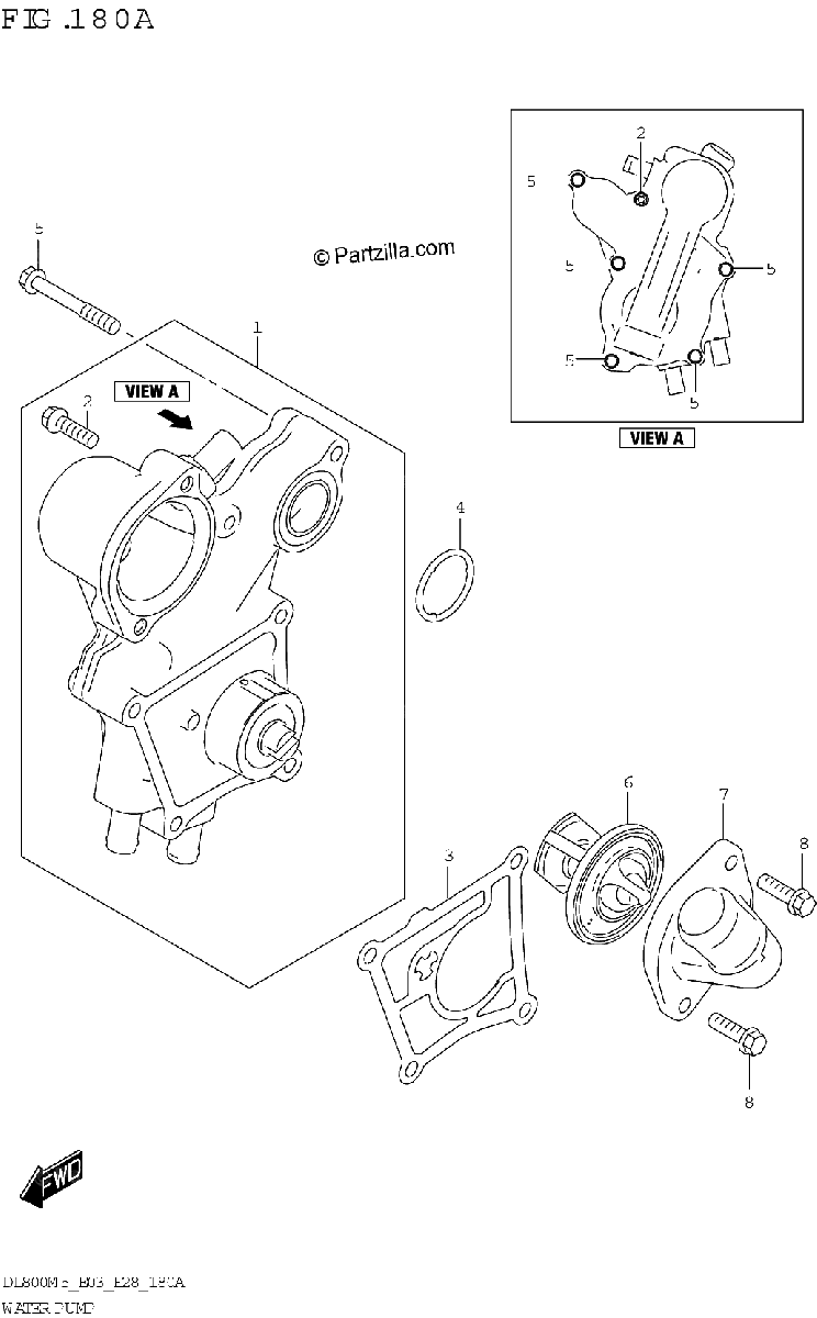 Diagrama de WATER PUMP