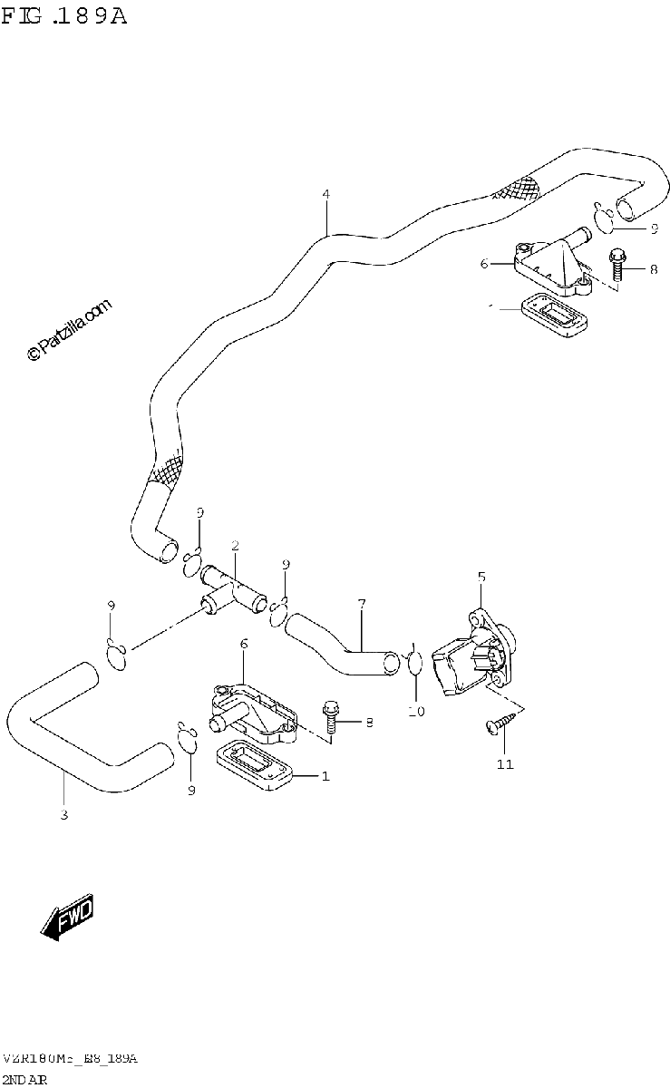 Diagrama de 2ND AIR