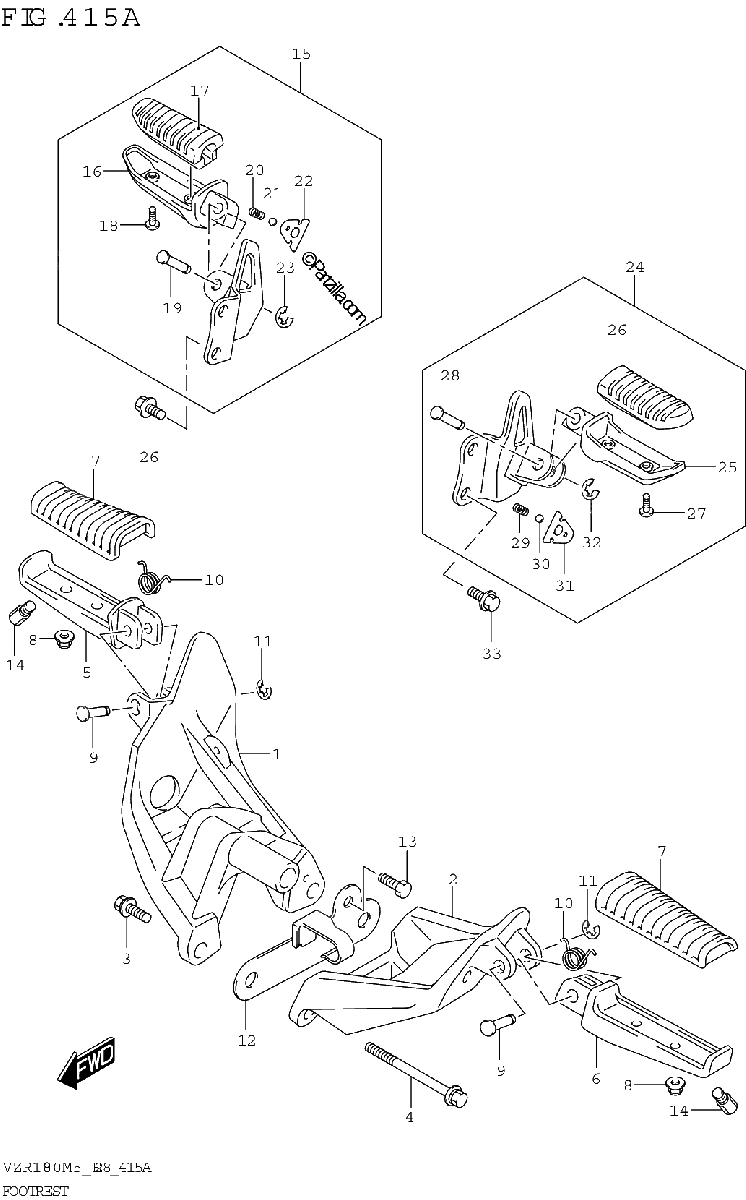 Diagrama de FOOTREST