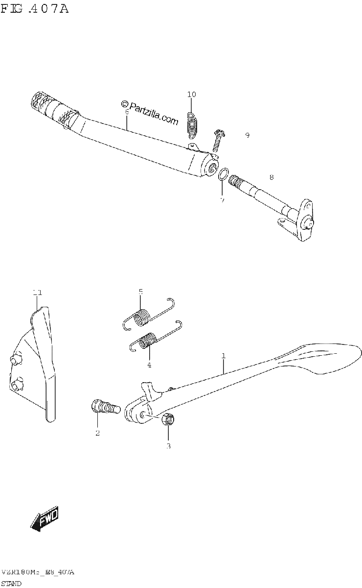 Diagrama de STAND VZR1800