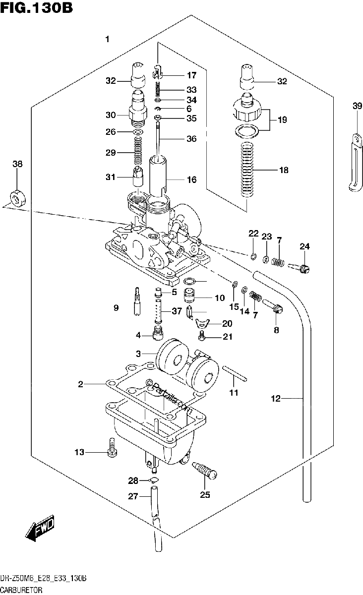 Diagrama de CARBURETOR