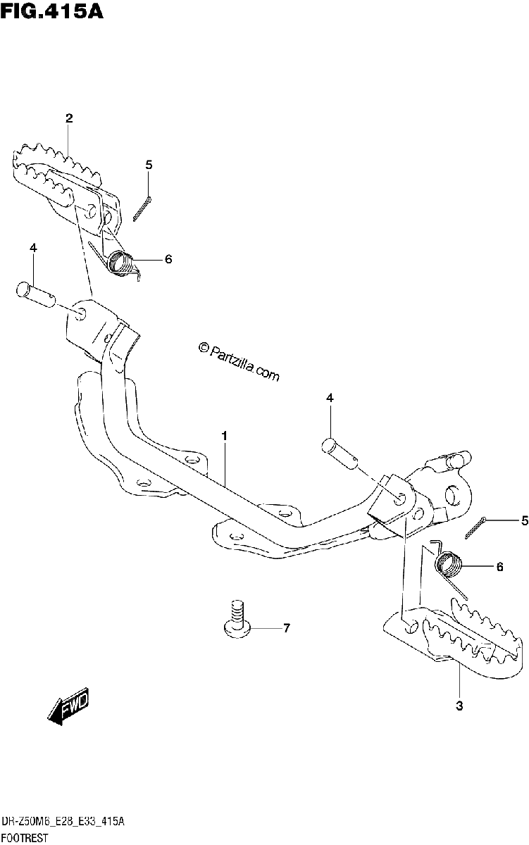Diagrama de FOOTREST