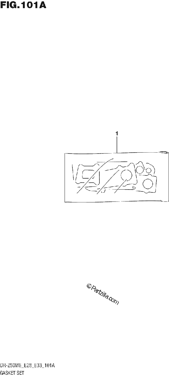 Diagrama de GASKET SET
