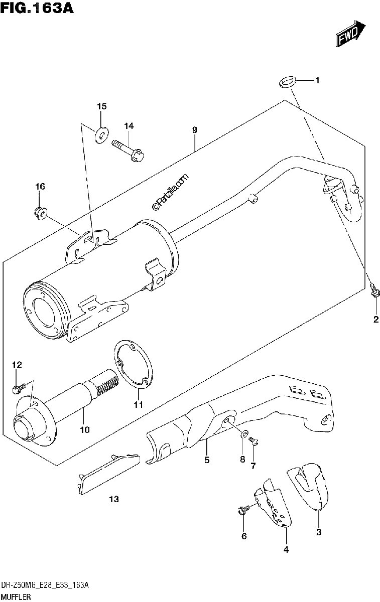 Diagrama de MUFFLER