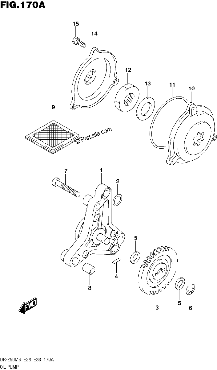 Diagrama de OIL PUMP