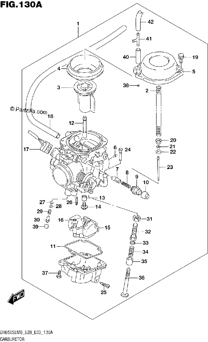 Diagrama de CARBURETOR
