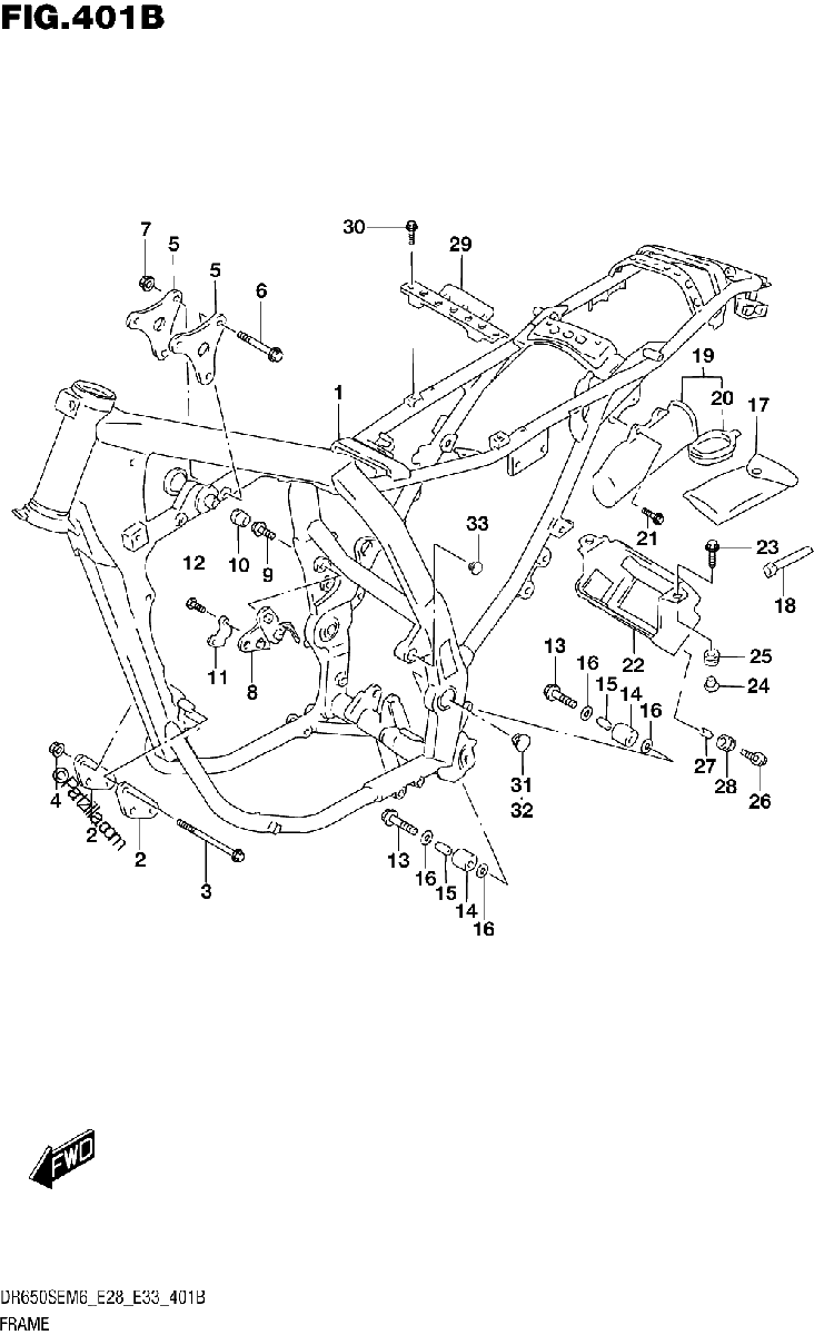 Diagrama de FRAME E28