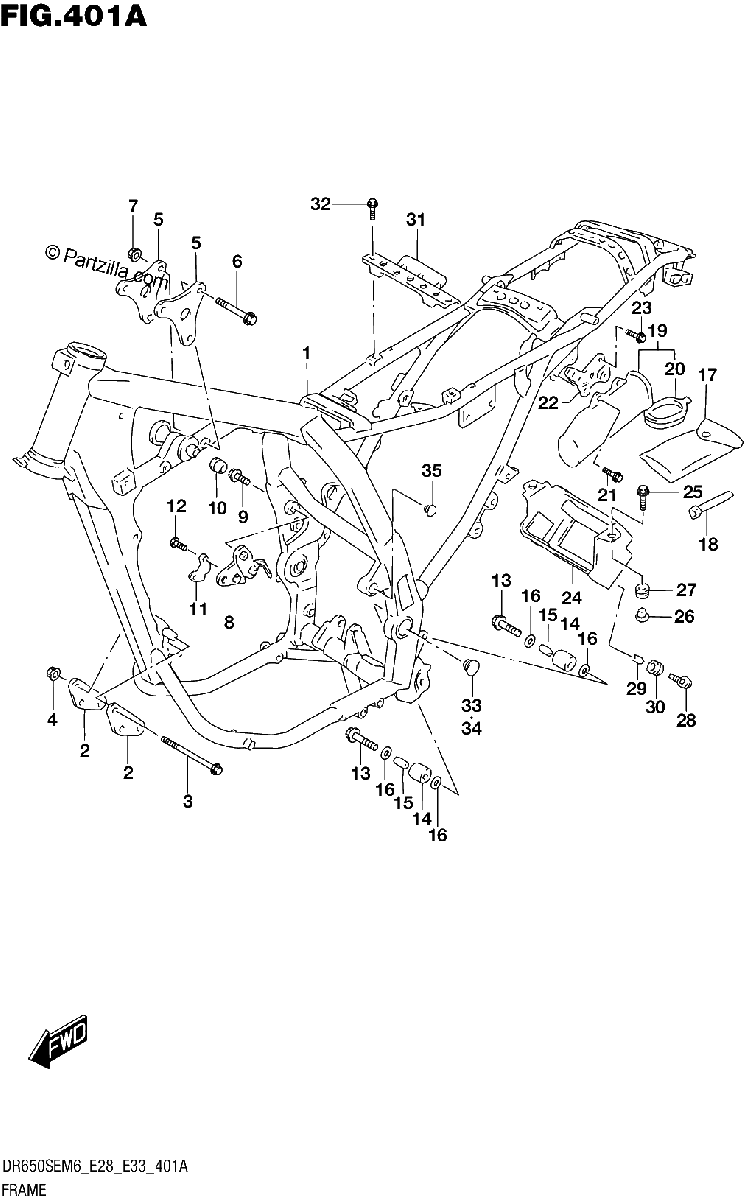Diagrama de FRAME E33