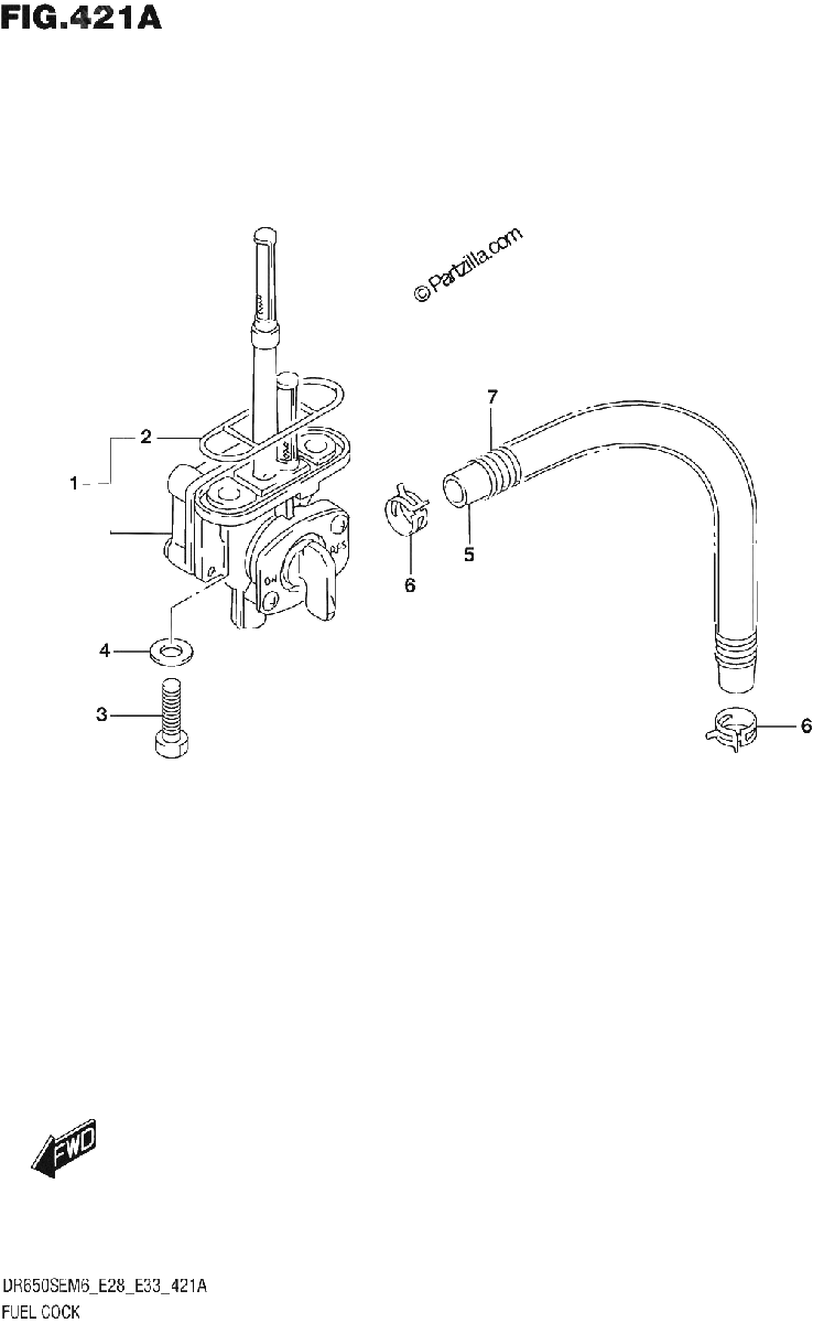 Diagrama de FUEL COCK