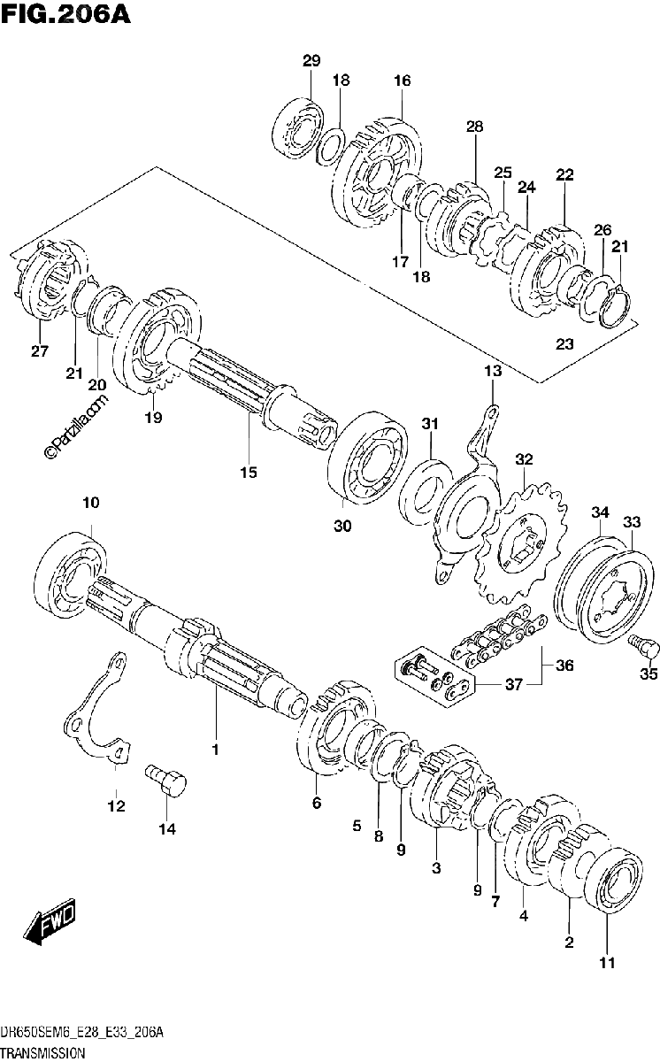 Diagrama de TRANSMISSION