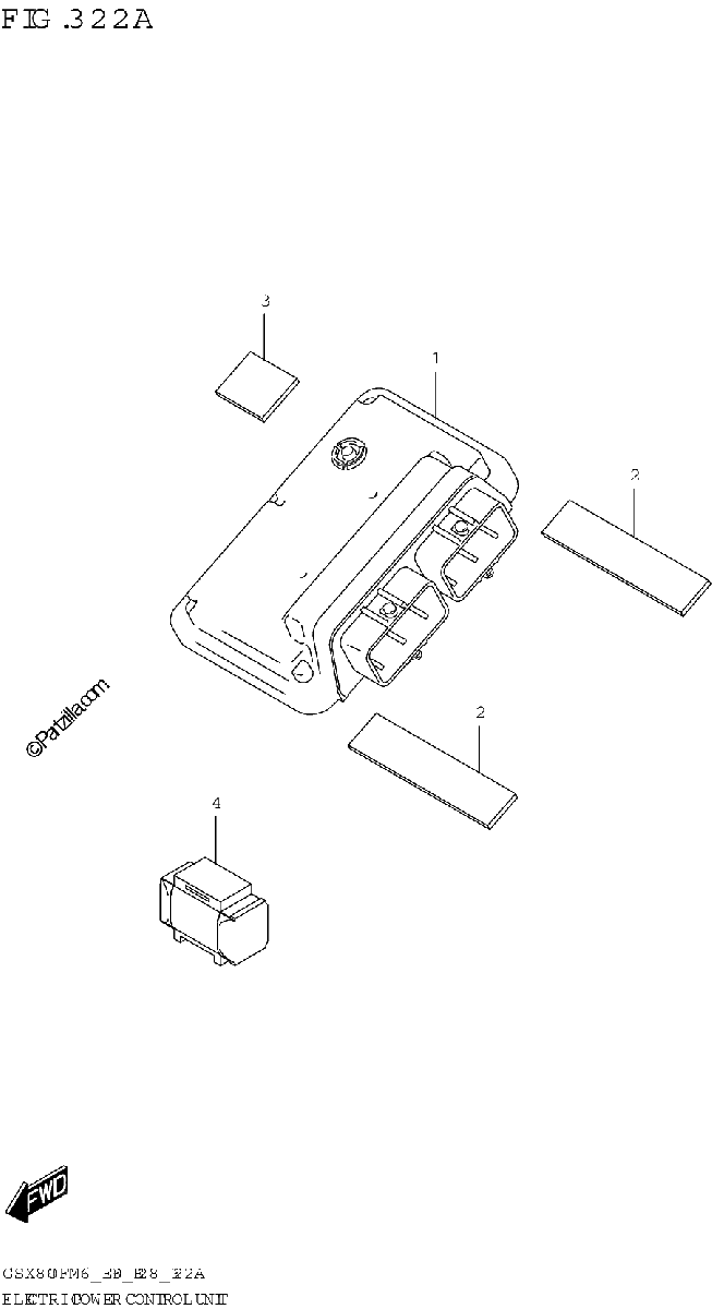 Diagrama de ELECTRIC POWER CONTROL UNIT