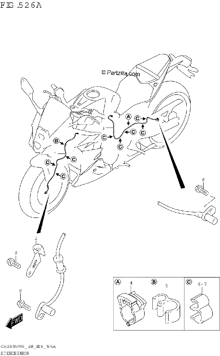 Diagrama de SPEED SENSOR