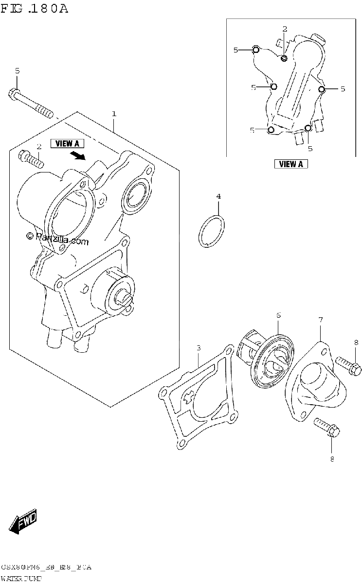 Diagrama de WATER PUMP