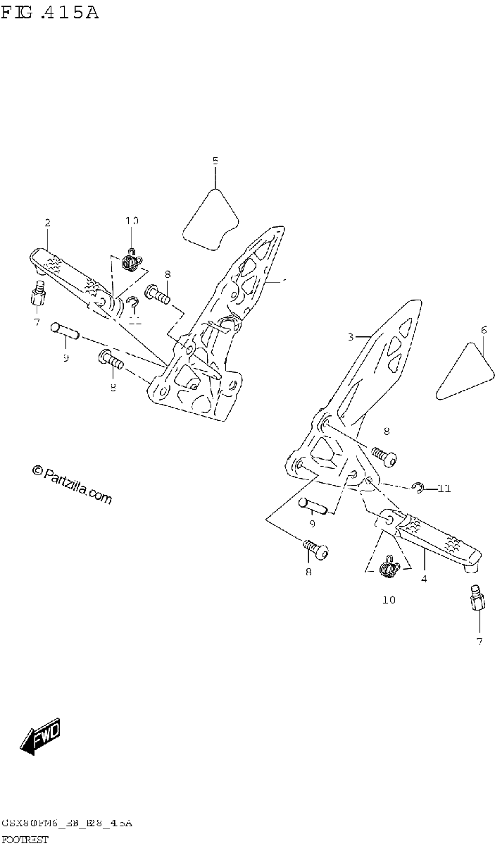 Diagrama de FOOTREST