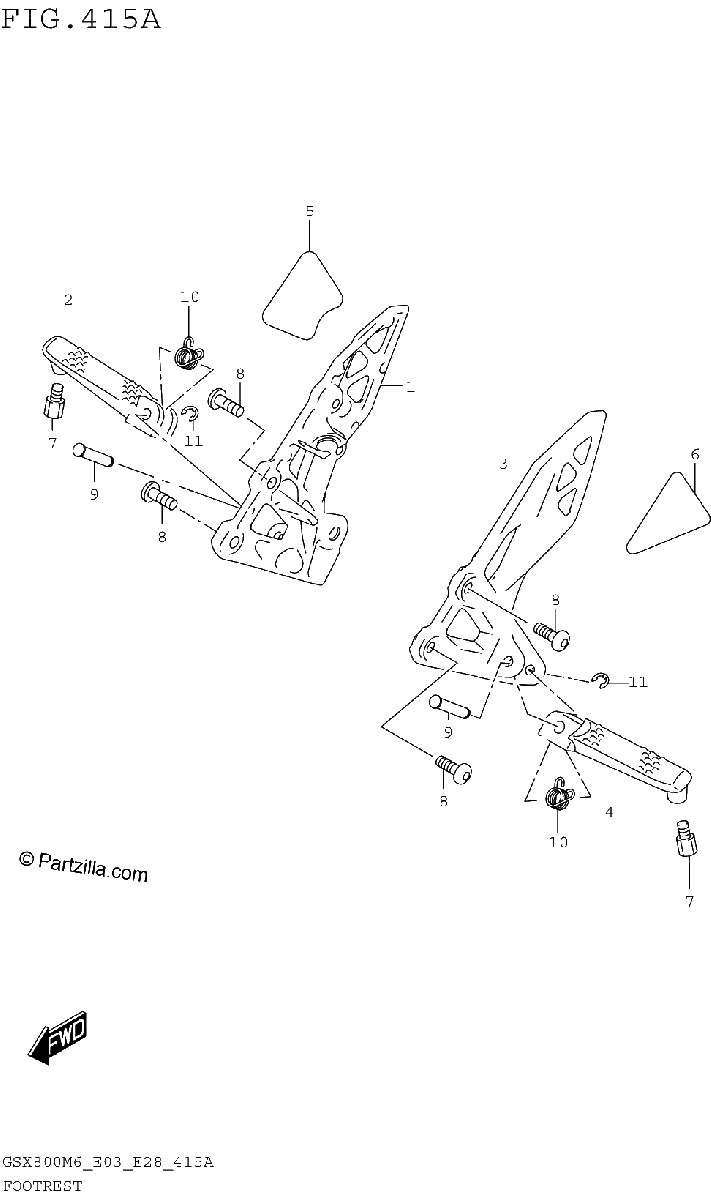 Diagrama de FOOTREST