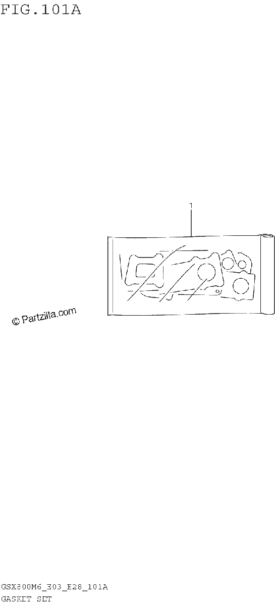 Diagrama de GASKET SET